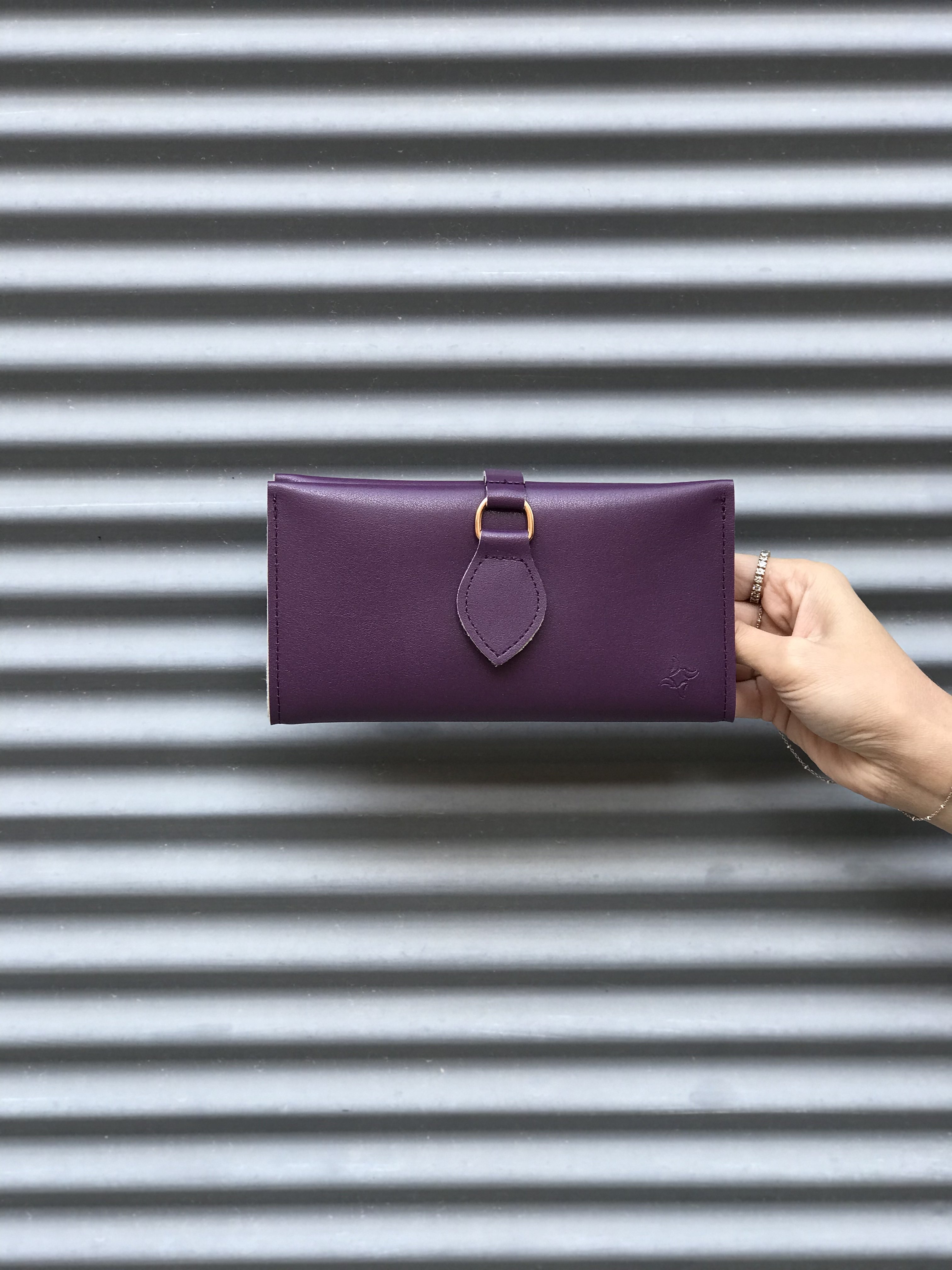 Dilli Kadın Cüzdanı Mor