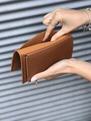 Dilli Kadın Cüzdanı Taba