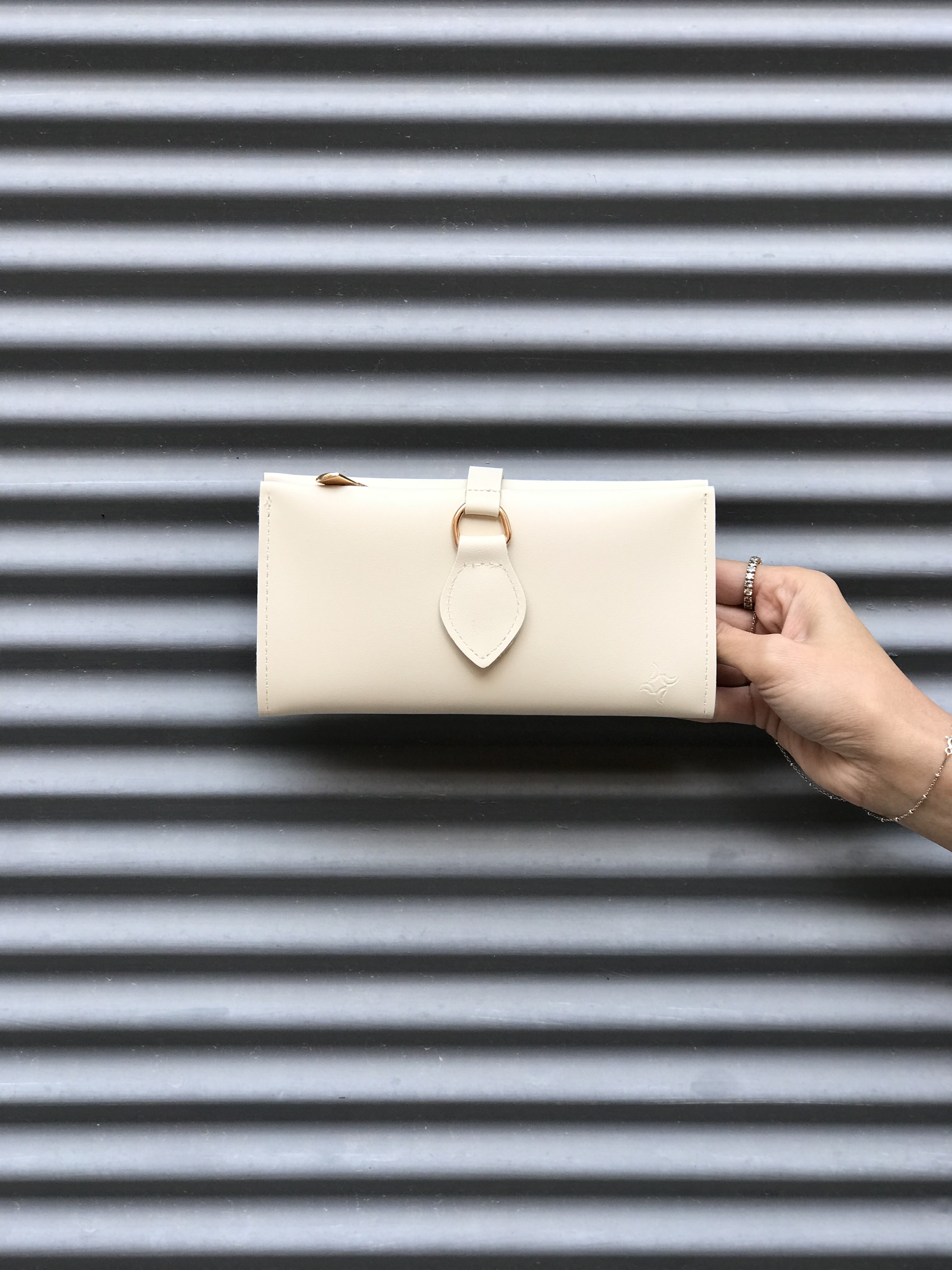 Dilli Kadın Cüzdanı Krem