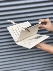 Dilli Kadın Cüzdanı Krem