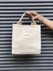 Organik Kanvas Kumaş Kadın Omuz Çantası