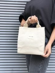 Organik Kanvas Kumaş Kadın Omuz Çantası