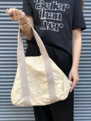 Organik Kanvas Kumaş Tote Çanta Nude