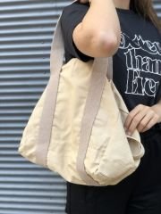 Organik Kanvas Kumaş Tote Çanta Krem