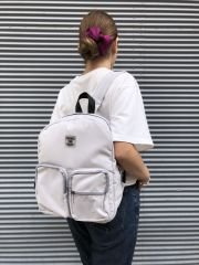 Su Geçirmez Change Time Sırt Çantası Açık Gri