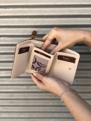 Çok Kullanışlı Kadın Cüzdanı Taba