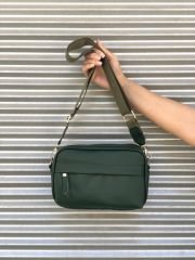 Önü Cepli Çapraz Çanta Yeşil