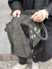 Kanvas Kumaş Kadın Tote Bag Koyu Yeşil