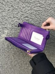 Çok Kullanışlı Kadın Cüzdanı Mor