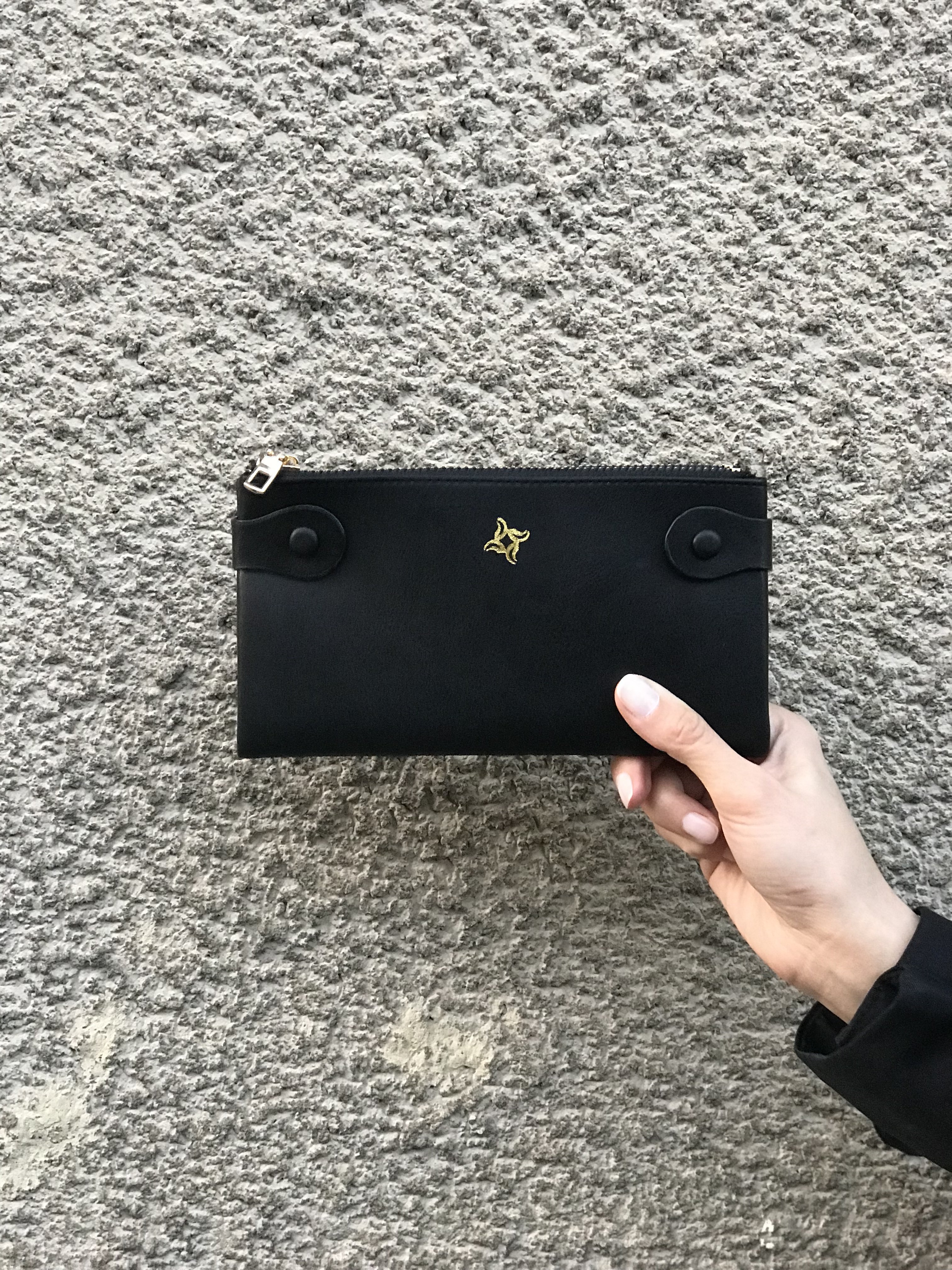 Çok Kullanışlı Kadın Cüzdanı Siyah